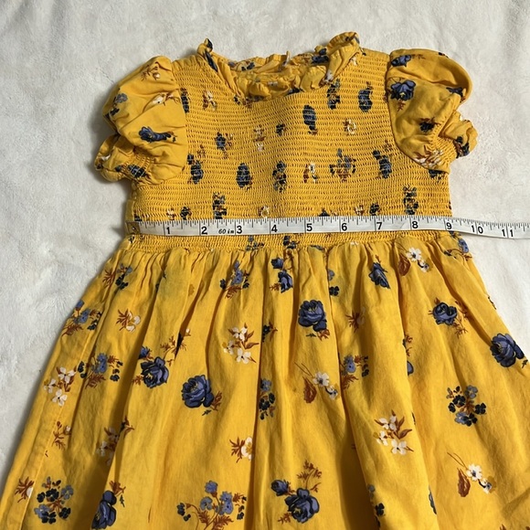 Janie and Jack The Hannah Floral Smocked Dress - Picture 9 of 11